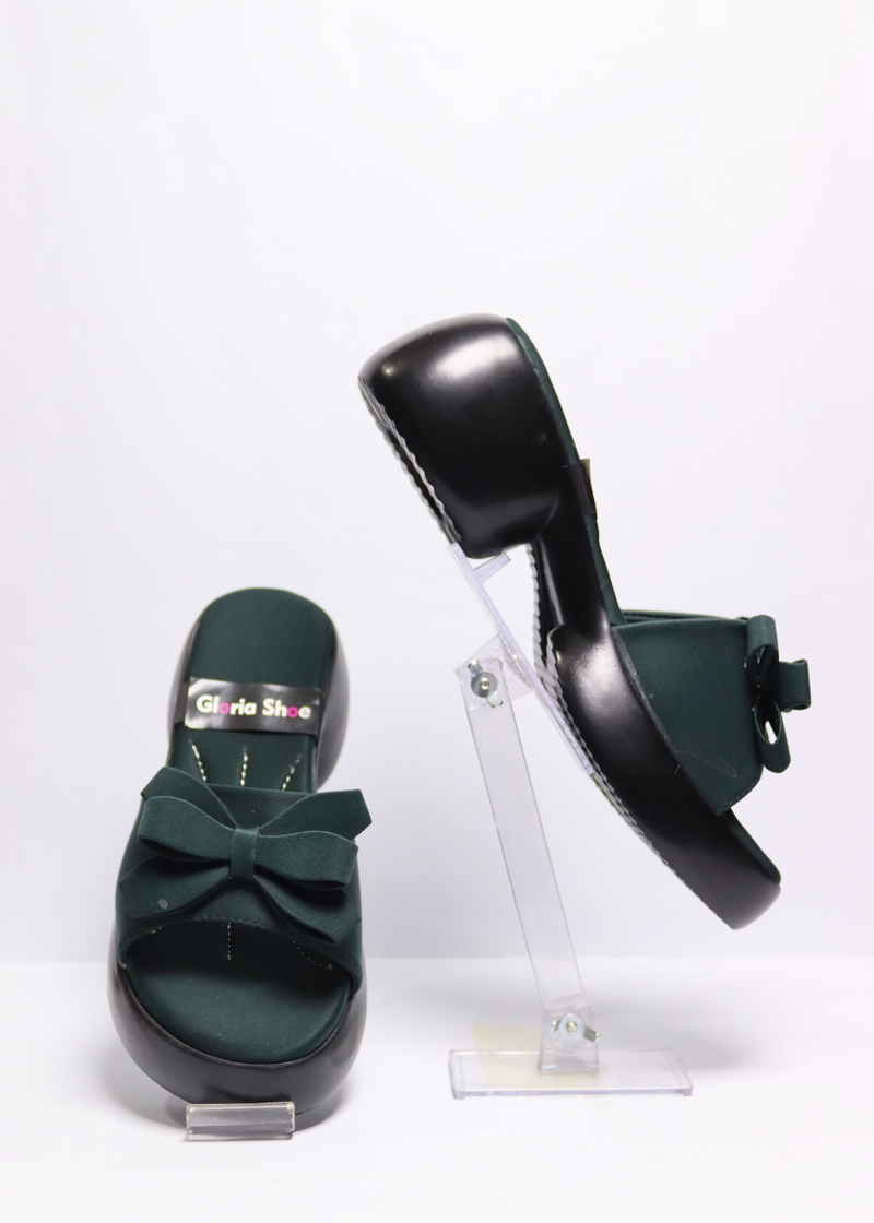 Casual tie PU sole Slipper